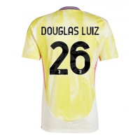 Maglia Calcio Juventus Douglas Luiz #26 Seconda Divisa 2024-25 Manica Corta